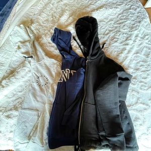 Vs pink zip ups! Good condition!